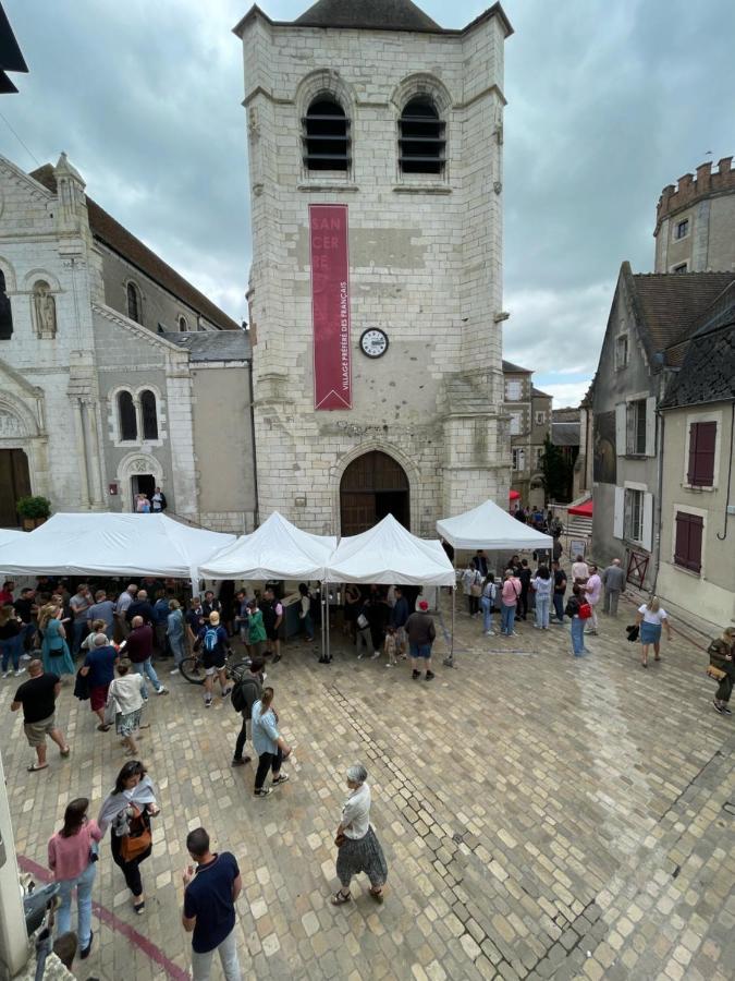 Вилла Le Logis Du Beffroi Сансер Экстерьер фото